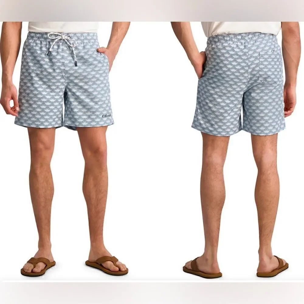 Ben Sherman classic wave swim trunk size small NWT